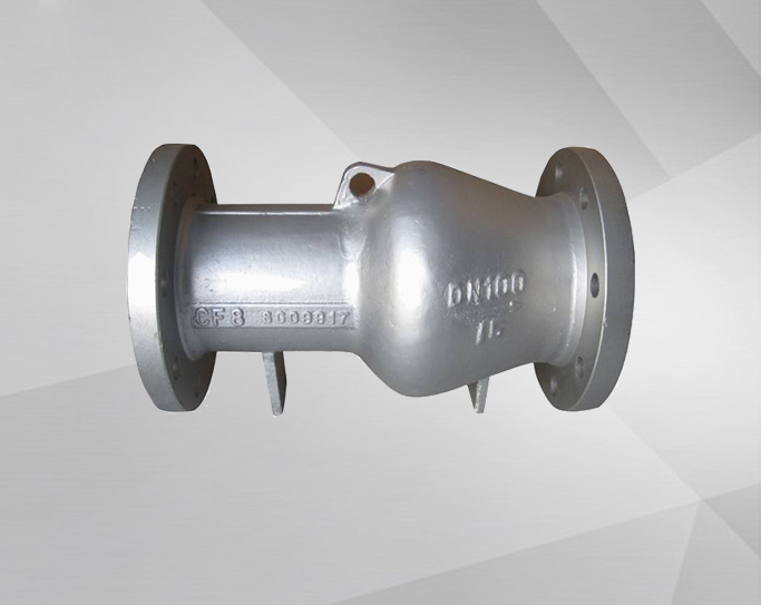 Cross-flow check valve