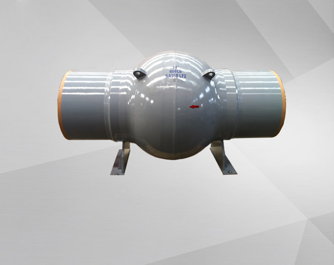 High performance axial flow check valve