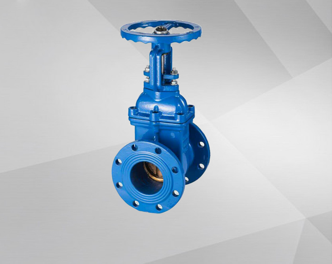 Rising stem protection copper core gate valve