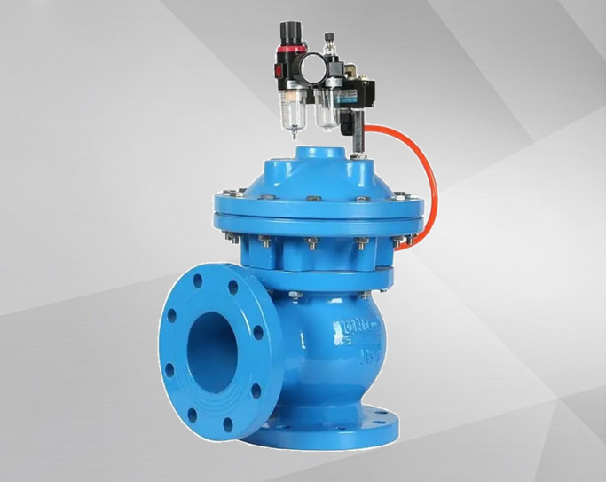 Pneumatic mud valve J744X