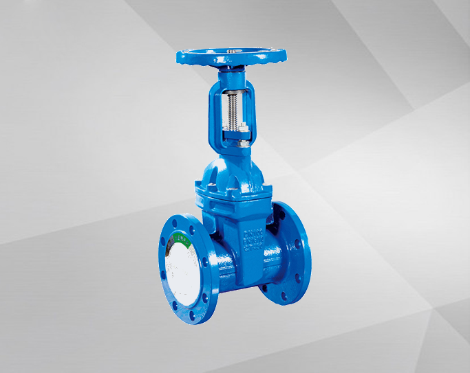 Flange rising stem soft seal gate valve