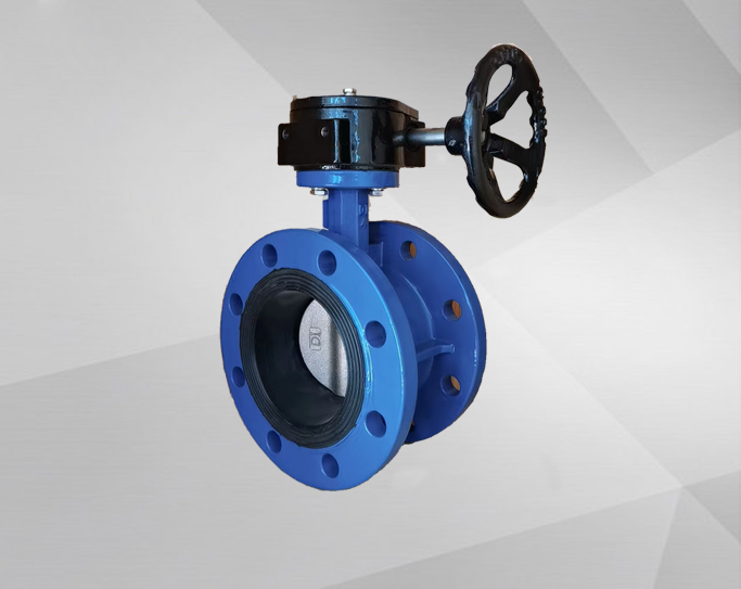 Soft seal flange butterfly valve