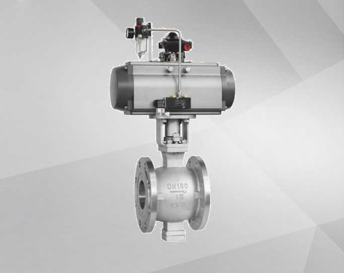 V-type ball valve