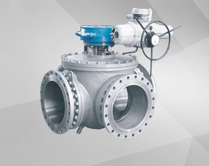 Four-way ball valve