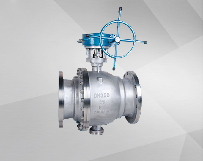 GB standard fixed cast steel ball valve