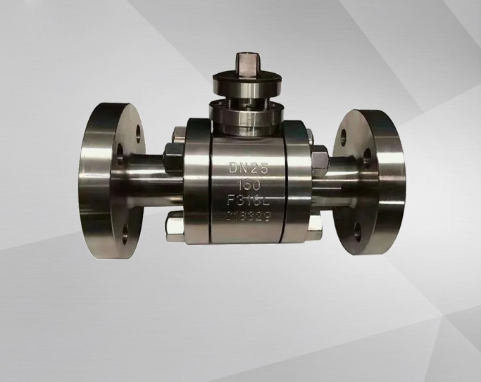 GB standard forged steel floating ball valve
