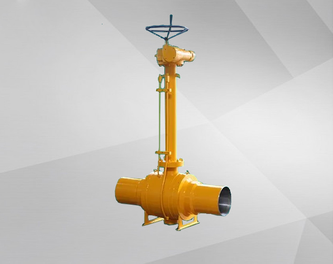 Buried trunnion ball valve