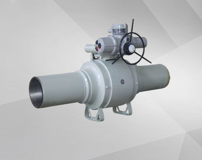 Forged steel fully welded trunnion mounted ball valve