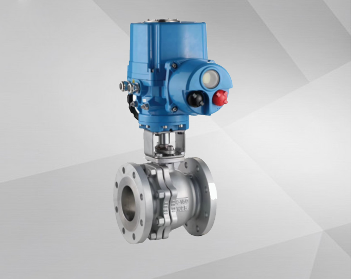 Electric O-type ball valve