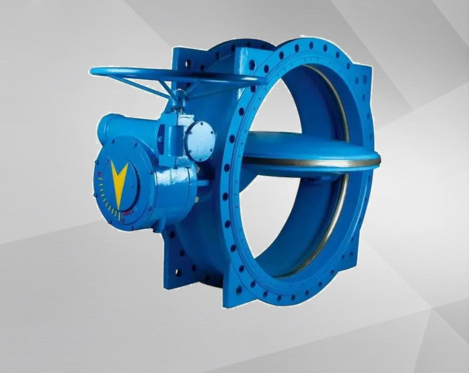 Double eccentric butterfly valve