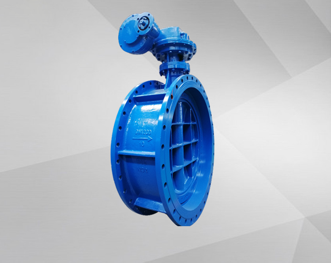 GB standard three eccentric butterfly valve
