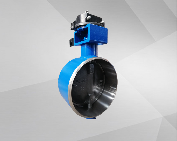Welding butterfly valve