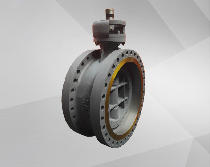 American Standard Triple Eccentric Flange Butterfly Valve